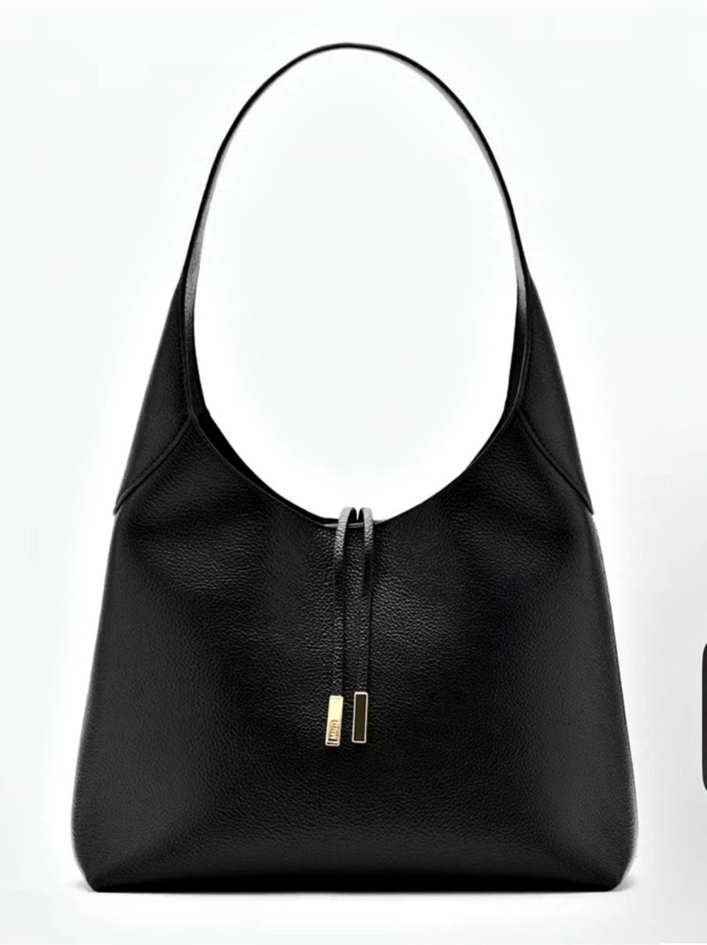 Mango Black Hobo Bag Like New